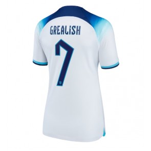 Lacne Ženy Futbalové dres Anglicko Jack Grealish #7 MS 2022 Krátky Rukáv - Domáci